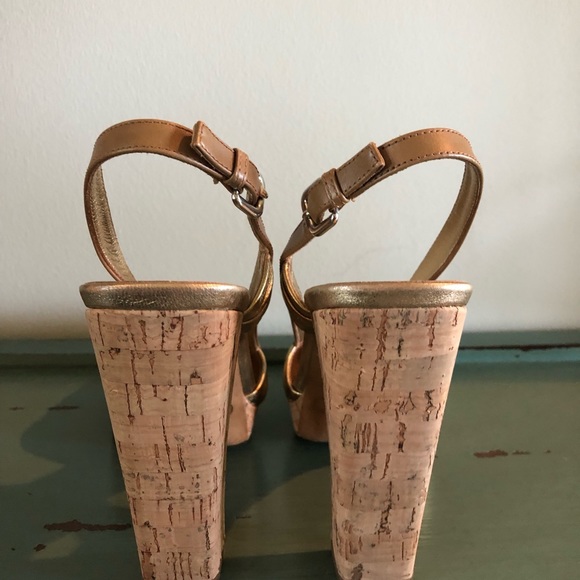 Prada gold sandals size 38 - Picture 4 of 7
